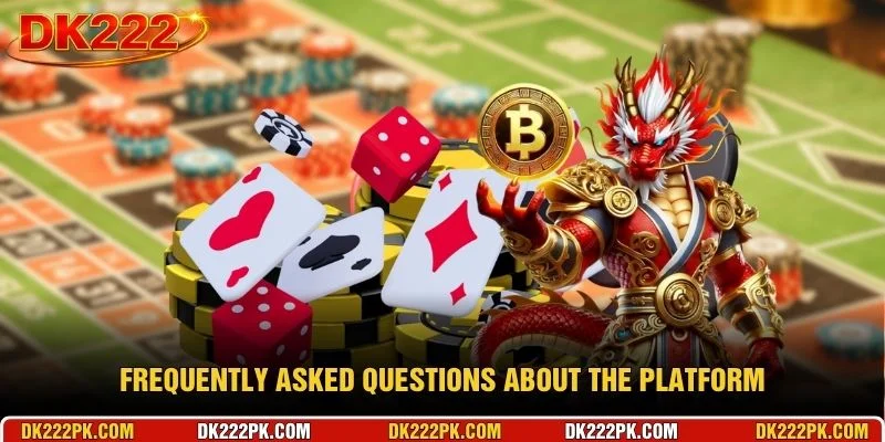 Frequently asked questions about the platform