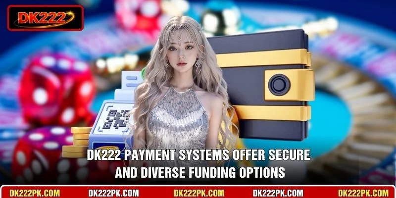 DK222 payment systems offer secure and diverse funding options